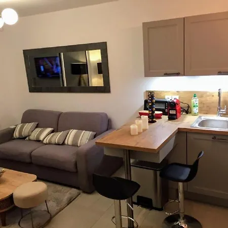 Moderne T2 Avec Garage ,tres Calme Avec Jardin Prive Et Piscine, A 400m Du Centre Et Des Plages, Wifi Remise Supplementaire De 10 Pourcent Pour Location A La Semaine * Кавалер-сюр-Мер